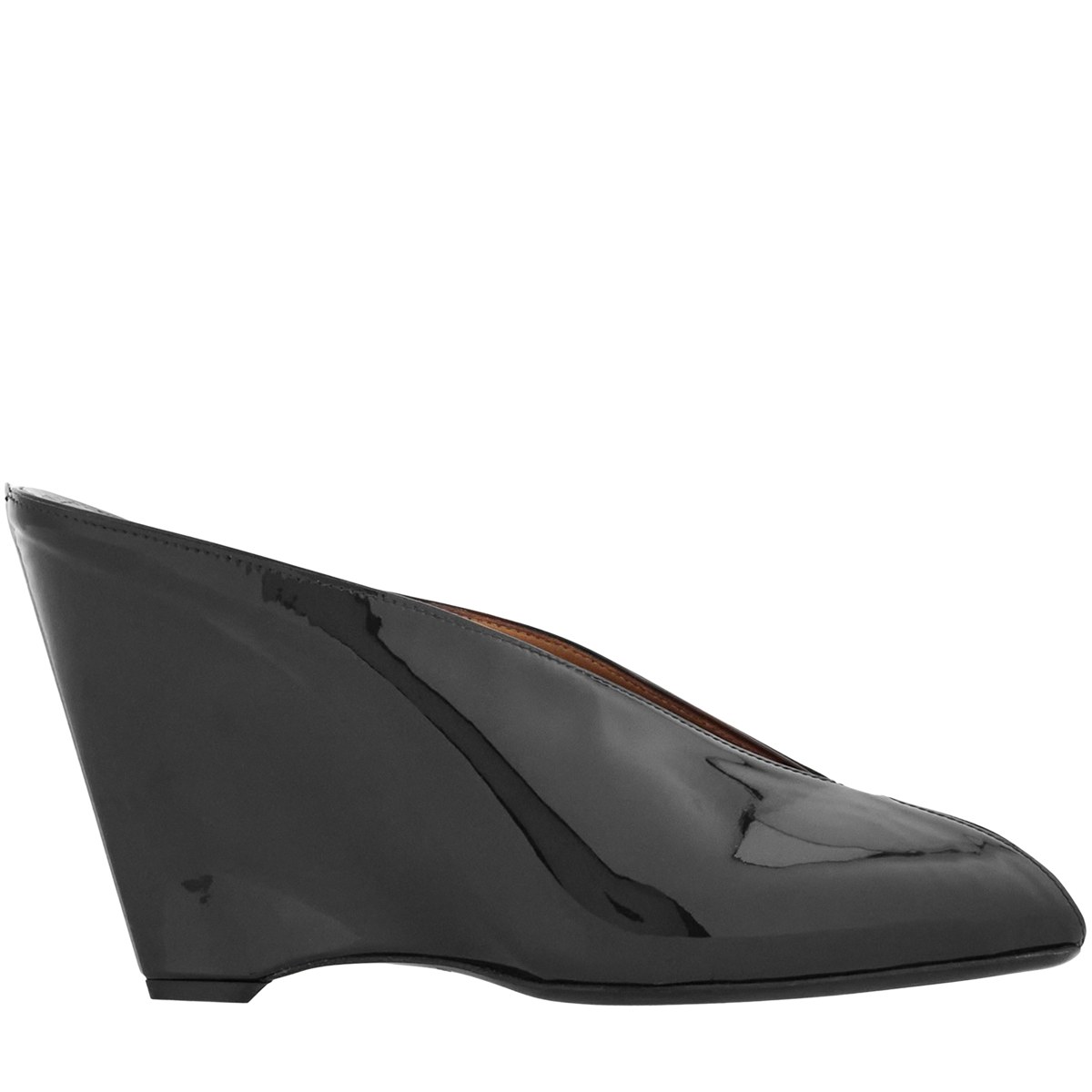 Alicia 95 Leather Wedge Mules main image 1