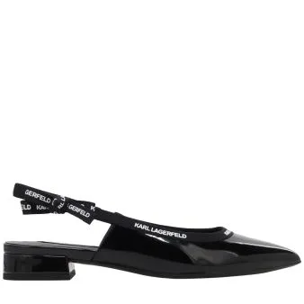 KL40159 KERRIE SLINGBACK KARL LAGERFELD