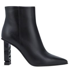 A87450MNAN07 Leather/Lacquered Bootie ΜΠΟΤΑΚΙ ΜΕΣΑΙΟ SERGIO ROSSI