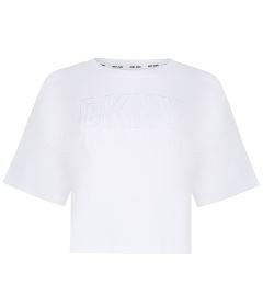 DJ4T1178 LOGO ΜΠΛΟΥΖΑΚΙ ΚΟΝΤΟΜΑΝΙΚΟ DKNY