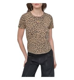 DJ5R0649 LOGO ΜΠΛΟΥΖΑ ΚΟΝΤΟΜΑΝΙΚΗ DKNY