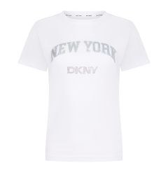 DJ5T1435 LOGO ΜΠΛΟΥΖΑΚΙ ΚΟΝΤΟΜΑΝΙΚΟ DKNY