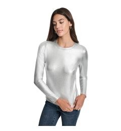 DJ5T1567  ΜΠΛΟΥΖΑ ΜΑΚΡΥΜΑΝΙΚΗ DKNY