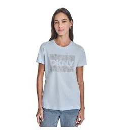 DJ6T1701 LOGO ΜΠΛΟΥΖΑΚΙ ΚΟΝΤΟΜΑΝΙΚΟ DKNY