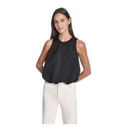 DJ6W2193 LOGO ΜΠΛΟΥΖΑ ΑΜΑΝΙΚΗ DKNY