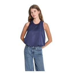 DJ6W2193 LOGO ΜΠΛΟΥΖΑ ΑΜΑΝΙΚΗ DKNY