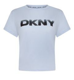 DP4T1035 LOGO ΜΠΛΟΥΖΑΚΙ ΚΟΝΤΟΜΑΝΙΚΟ DKNY