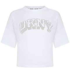 DP5T1119 LOGO ΜΠΛΟΥΖΑΚΙ ΚΟΝΤΟΜΑΝΙΚΟ DKNY