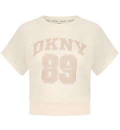DP5T1231 LOGO ΜΠΛΟΥΖΑ ΚΟΝΤΟΜΑΝΙΚΗ DKNY