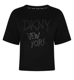 DP5T1318 LOGO ΜΠΛΟΥΖΑΚΙ ΚΟΝΤΟΜΑΝΙΚΟ DKNY