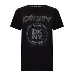 DP5T1366 LOGO ΜΠΛΟΥΖΑΚΙ ΚΟΝΤΟΜΑΝΙΚΟ DKNY
