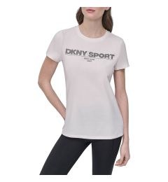 DP5T1376 LOGO ΜΠΛΟΥΖΑΚΙ ΚΟΝΤΟΜΑΝΙΚΟ DKNY