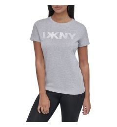 DP5T9923 LOGO ΜΠΛΟΥΖΑΚΙ ΚΟΝΤΟΜΑΝΙΚΟ DKNY