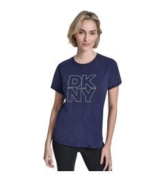 DP6T1533 LOGO ΜΠΛΟΥΖΑΚΙ ΚΟΝΤΟΜΑΝΙΚΟ DKNY