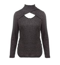 P2IHSOLL  ΜΠΛΟΥΖΑ ΜΑΚΡΥΜΑΝΙΚΗ DKNY