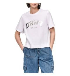 P52HAXTG LOGO ΜΠΛΟΥΖΑΚΙ ΚΟΝΤΟΜΑΝΙΚΟ DKNY