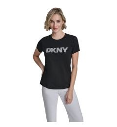 P54H0WNA LOGO ΜΠΛΟΥΖΑΚΙ ΚΟΝΤΟΜΑΝΙΚΟ DKNY