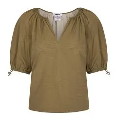 P5BAFATG  ΜΠΛΟΥΖΑ ΚΟΝΤΟΜΑΝΙΚΗ DKNY