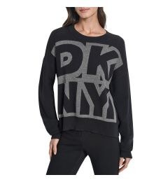 P5MSBY09  ΠΟΥΛΟΒΕΡ ΜΑΚΡΥΜΑΝΙΚΟ DKNY