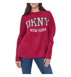 DJ4R0362 LOGO ΠΟΥΛΟΒΕΡ ΜΑΚΡΥΜΑΝΙΚΟ DKNY