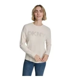 DJ4R0407 LOGO ΠΟΥΛΟΒΕΡ ΜΑΚΡΥΜΑΝΙΚΟ DKNY