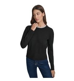 DJ4R0522 ΠΟΥΛΟΒΕΡ ΜΑΚΡΥΜΑΝΙΚΟ DKNY