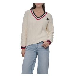 DJ5R0730  ΠΟΥΛΟΒΕΡ ΜΑΚΡΥΜΑΝΙΚΟ DKNY