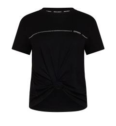 DP4T9518 LOGO ΜΠΛΟΥΖΑΚΙ ΚΟΝΤΟΜΑΝΙΚΟ DKNY