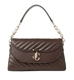 AVN CURVE TOPHANDLE QOJ AVN CURVE TOPHANDLE Q SHOULDER BAG JIMMY CHOO