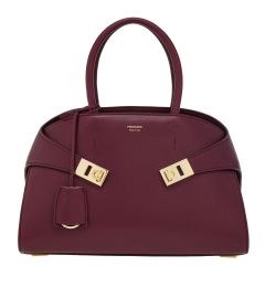 215608 789499 HUG TOP HANDLE HANDBAG FERRAGAMO