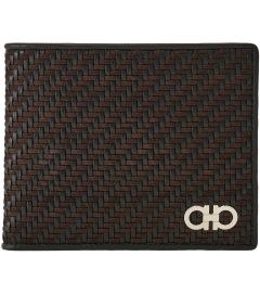 661704 786401 GANCIO WOVEN ΠΟΡΤΟΦΟΛΙ FERRAGAMO