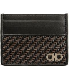 661708 786404 GANCIO WOVEN ΘΗΚΗ ΓΙΑ ΚΑΡΤΕΣ FERRAGAMO