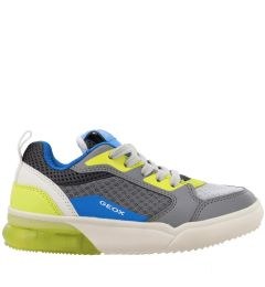J029YF 014BU J GRAYJAY BOY SNEAKER LOW GEOX