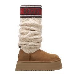 1144044 Classic Sweater Letter Tall ΧΑΜΗΛΗ ΜΠΟΤΑ UGG