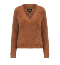 1144496 Deeann CloudFluff V Neck ΠΟΥΛΟΒΕΡ ΜΑΚΡΥΜΑΝΙΚΟ UGG