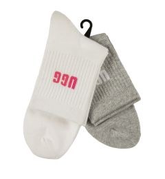 1171623 Quinlin Logo Quarter 2 Pack ΚΑΛΤΣΑ ΜΕΣΑΙΑ UGG