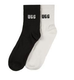 1171623 Quinlin Logo Quarter 2 Pack ΚΑΛΤΣΑ ΜΕΣΑΙΑ UGG
