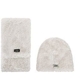 20985 K SHERPA BEANIE AND SCARF SET ΣΕΤ ΣΚΟΥΦΟΣ-ΚΑΣΚΟΛ UGG
