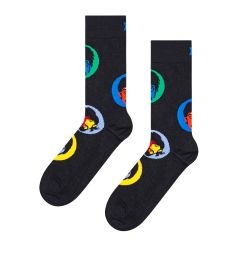 BEA01-9700 Beatles Bright Spot Sock ΚΑΛΤΣΑ ΜΕΣΑΙΑ HAPPY SOCKS