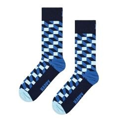 FIO01-6050 Filled Optic Sock ΚΑΛΤΣΑ ΜΕΣΑΙΑ HAPPY SOCKS
