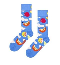 P001551 Cloudy Fruit Sock ΚΑΛΤΣΑ ΜΕΣΑΙΑ HAPPY SOCKS
