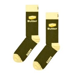 P001580 Butter Sock ΚΑΛΤΣΑ ΜΕΣΑΙΑ HAPPY SOCKS