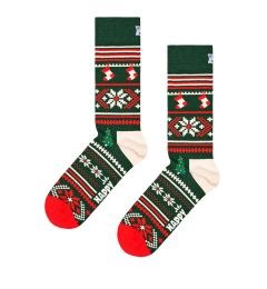 P001680 Christmas Sweater Sock ΚΑΛΤΣΑ ΜΕΣΑΙΑ HAPPY SOCKS
