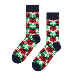 P001875 Multi Color Gift Sock ΚΑΛΤΣΑ ΜΕΣΑΙΑ HAPPY SOCKS