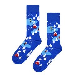 P002057 Winter Night Sock ΚΑΛΤΣΑ ΜΕΣΑΙΑ HAPPY SOCKS