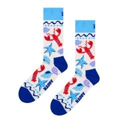 P002572 Seafood Sock ΚΑΛΤΣΑ ΜΕΣΑΙΑ HAPPY SOCKS