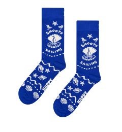 P002595 Smooth Sailing Sock ΚΑΛΤΣΑ ΜΕΣΑΙΑ HAPPY SOCKS