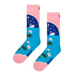 P003174 Swan Lake Sock ΚΑΛΤΣΑ ΜΕΣΑΙΑ HAPPY SOCKS