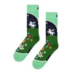 P003177 Pegasus Land Sock ΚΑΛΤΣΑ ΜΕΣΑΙΑ HAPPY SOCKS