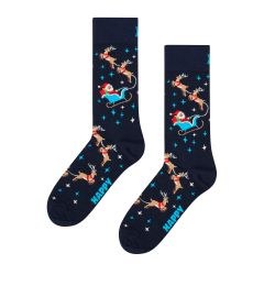 P003278 Sleigh Sock ΚΑΛΤΣΑ ΜΕΣΑΙΑ HAPPY SOCKS